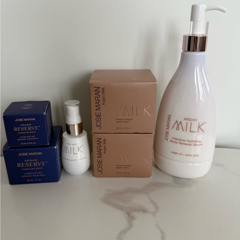 Jose Maran Argan Milk Skincare 6pc Set